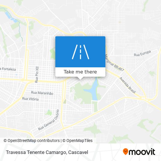 Travessa Tenente Camargo map