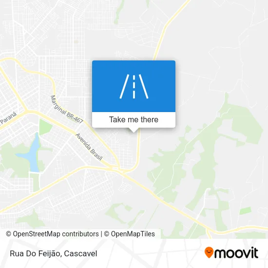 Rua Do Feijão map
