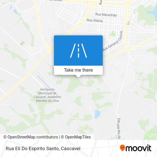 Rua Eli Do Espírito Santo map
