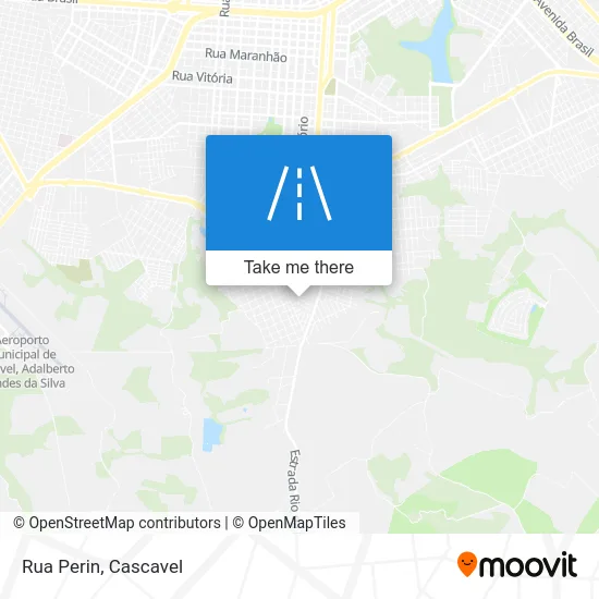 Rua Perin map
