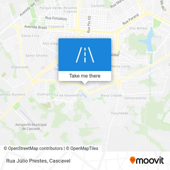 Rua Júlio Prestes map