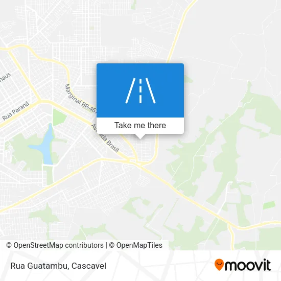 Rua Guatambu map