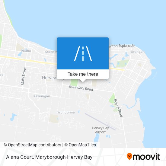 Alana Court map
