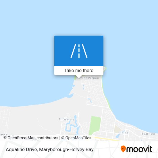 Aqualine Drive map