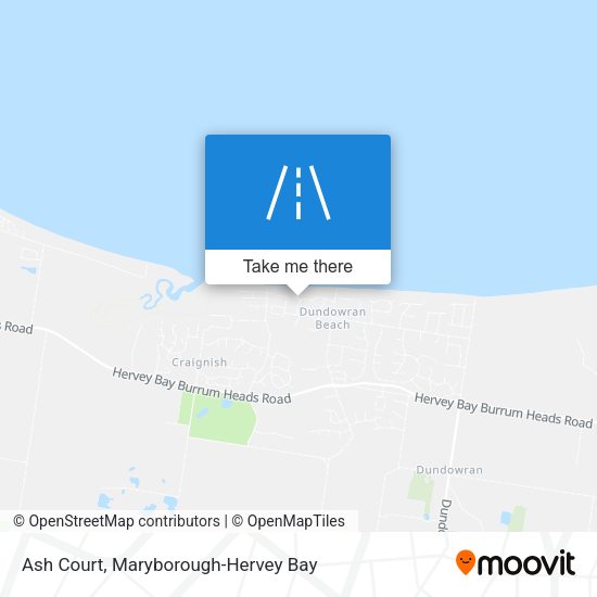 Ash Court map
