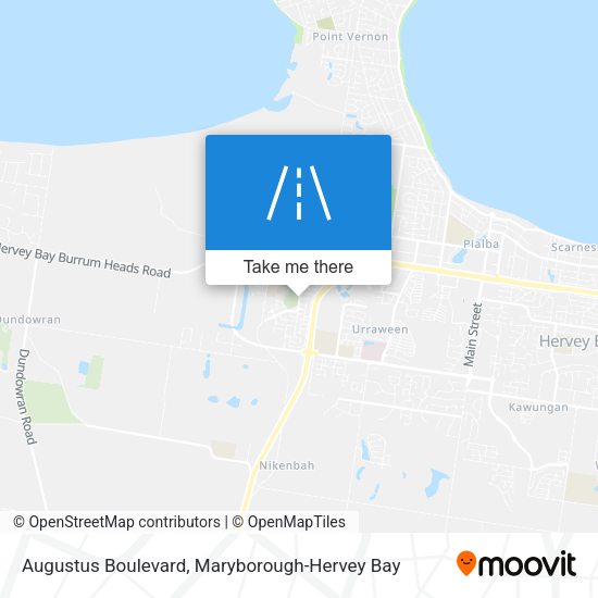 Augustus Boulevard map