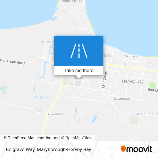 Belgrave Way map