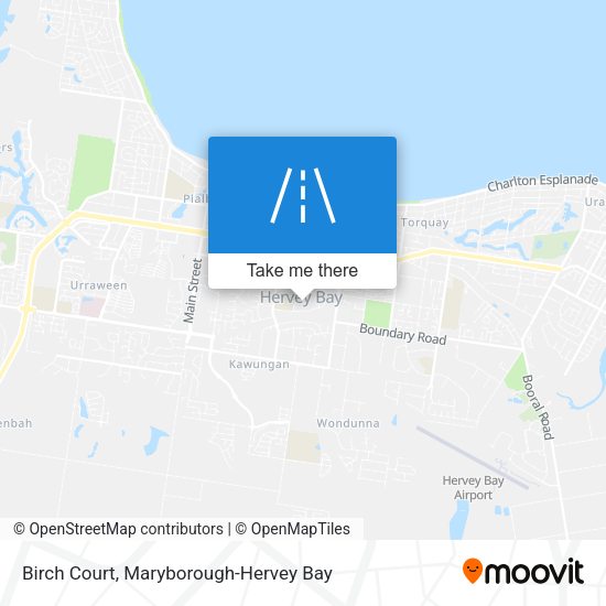 Birch Court map