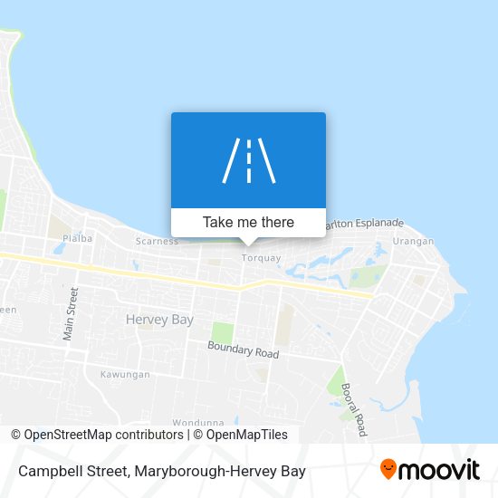 Campbell Street map