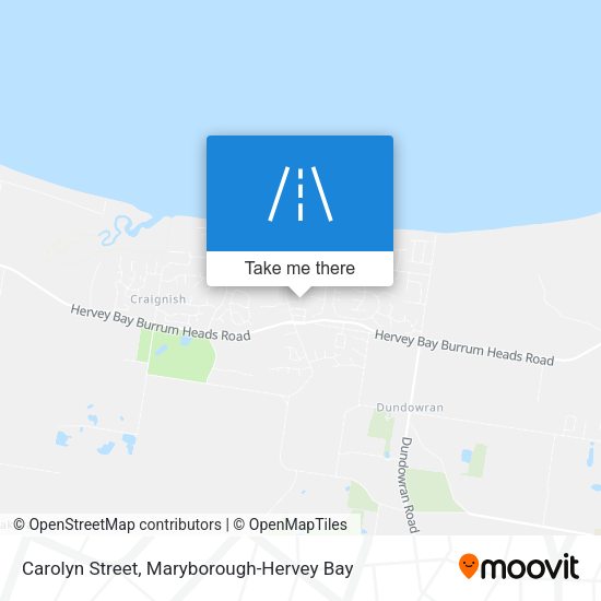 Carolyn Street map