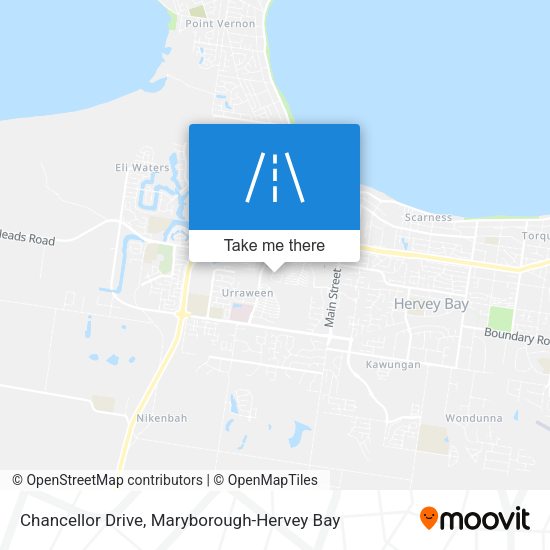 Chancellor Drive map