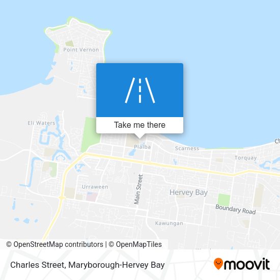 Charles Street map