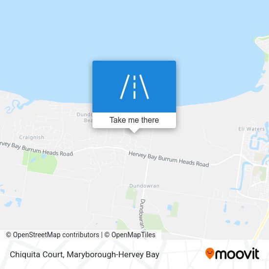 Chiquita Court map