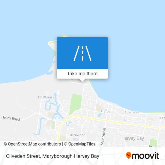 Cliveden Street map