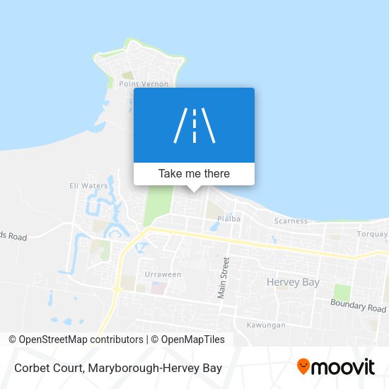 Corbet Court map