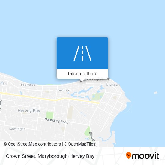 Crown Street map