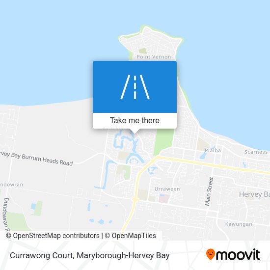 Currawong Court map
