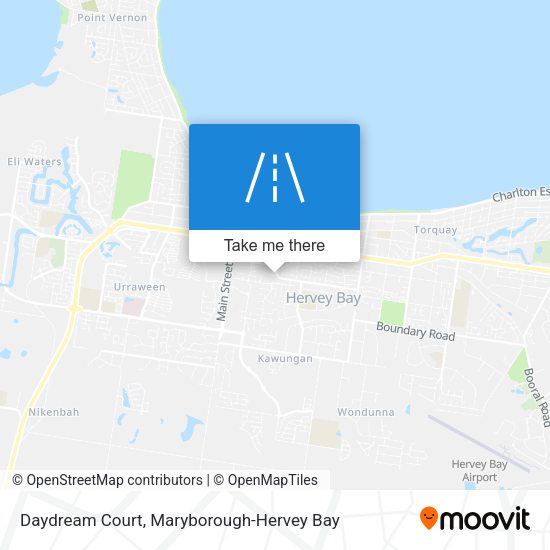 Daydream Court map