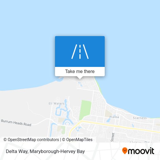 Delta Way map
