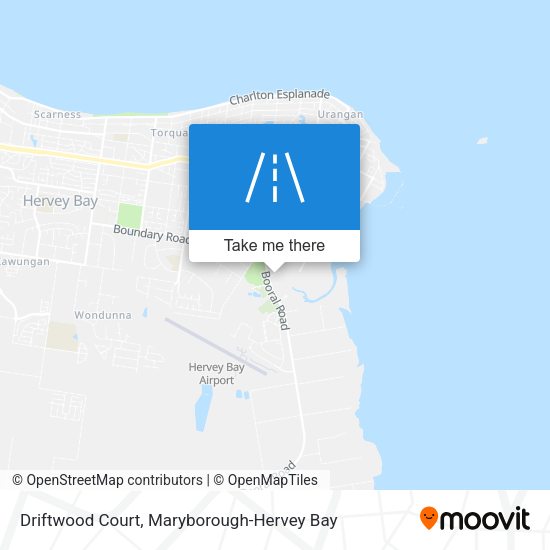 Driftwood Court map