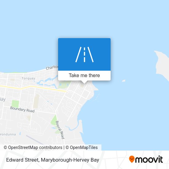 Edward Street map