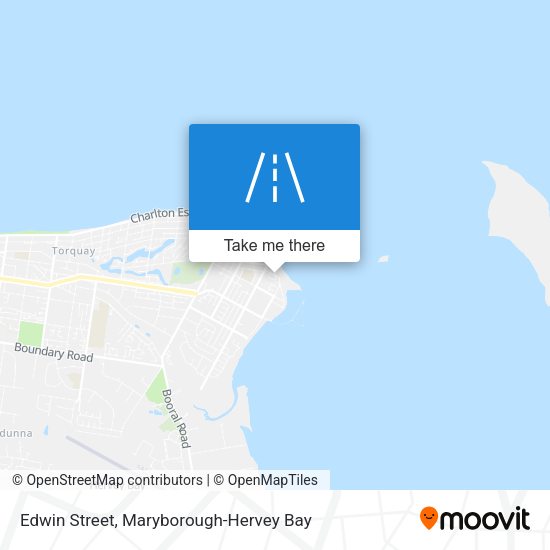 Edwin Street map