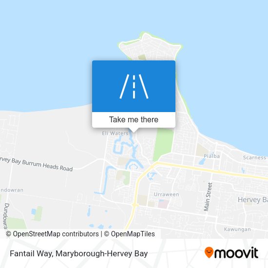 Fantail Way map