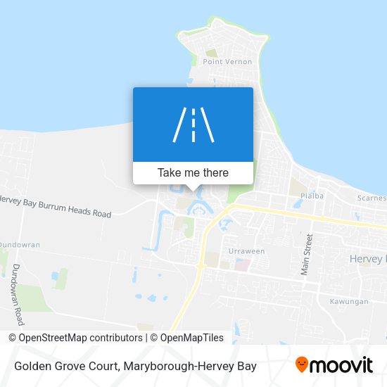 Golden Grove Court map