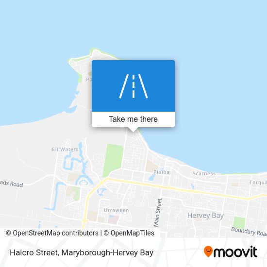 Halcro Street map