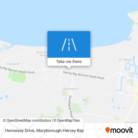 Hennesey Drive map