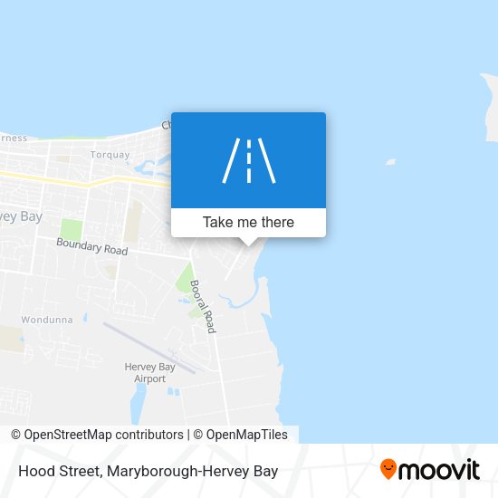 Hood Street map