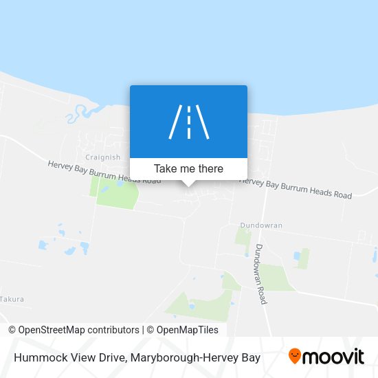 Hummock View Drive map