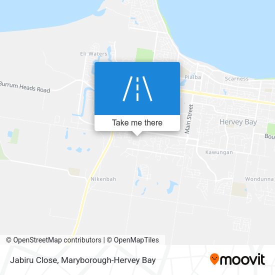 Jabiru Close map