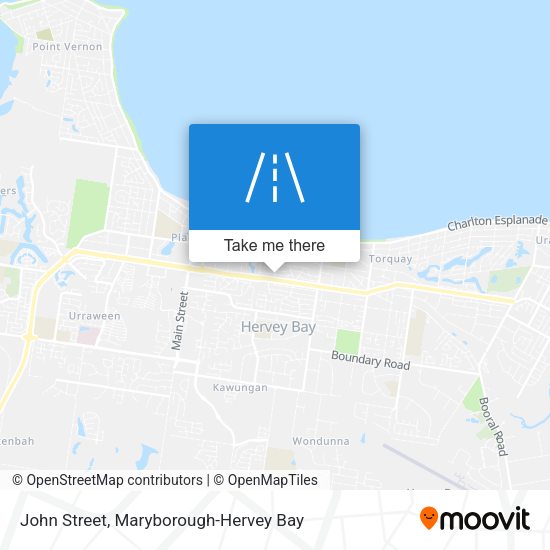 John Street map