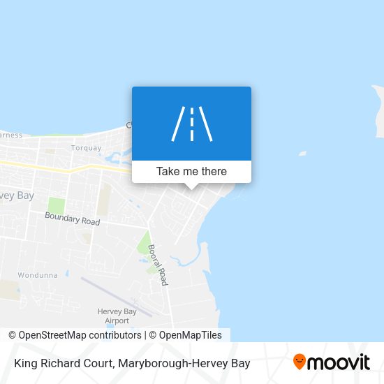 King Richard Court map