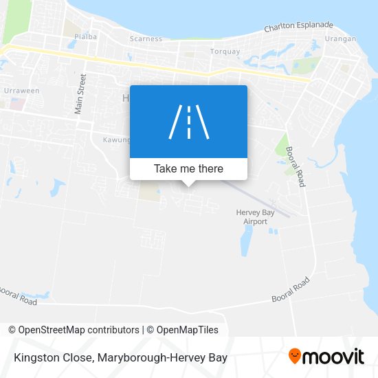 Kingston Close map