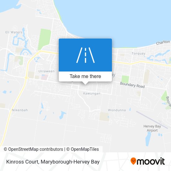 Kinross Court map