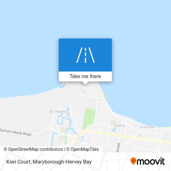 Kiwi Court map