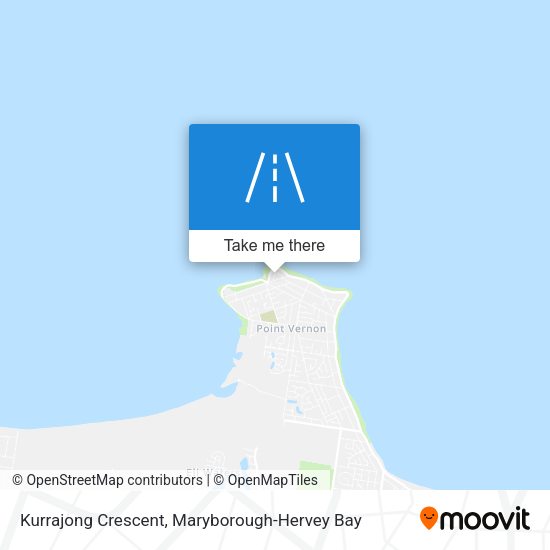 Kurrajong Crescent map