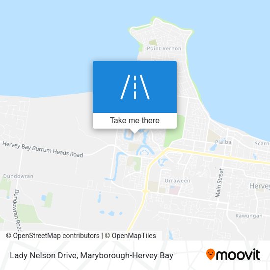 Lady Nelson Drive map
