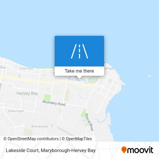Lakeside Court map