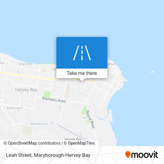 Leah Street map