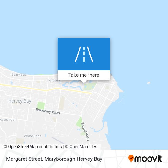 Margaret Street map