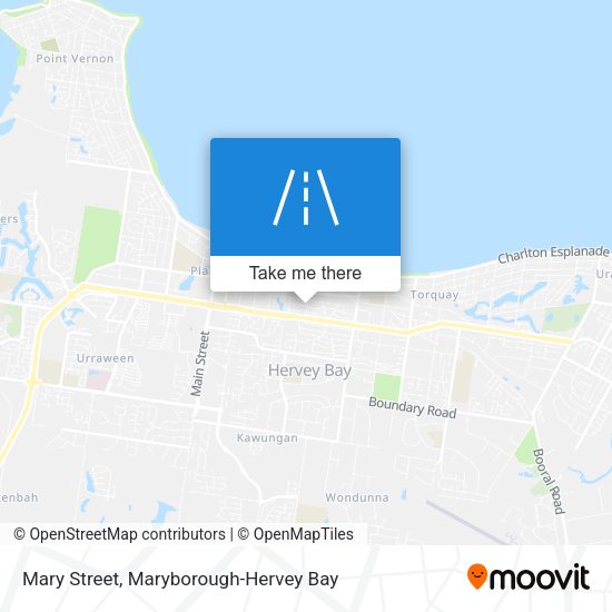 Mary Street map