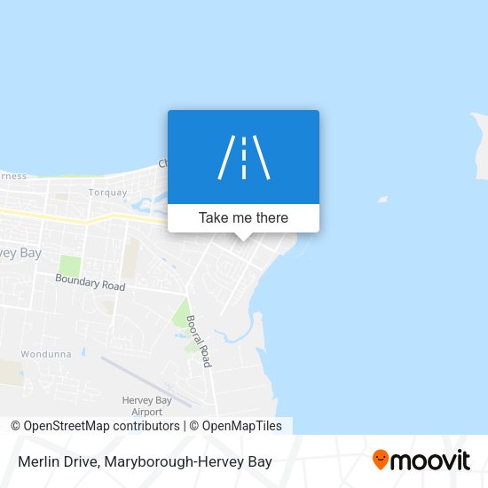 Merlin Drive map