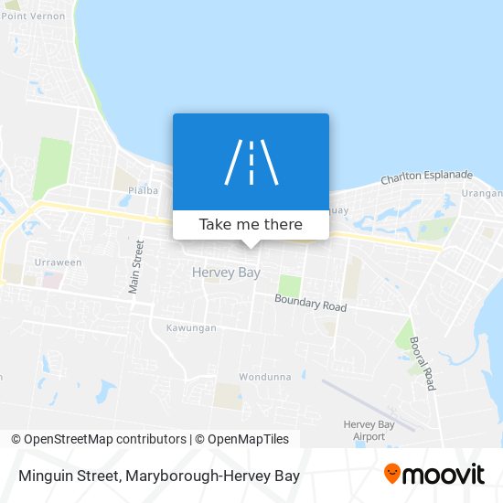 Hervey Bay Street Map How To Get To Minguin Street In Hervey Bay - Pt A By Bus?