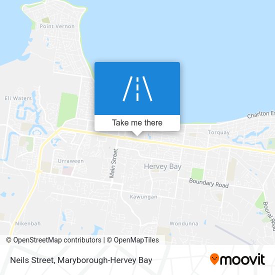 Neils Street map