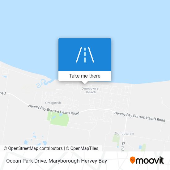 Ocean Park Drive map