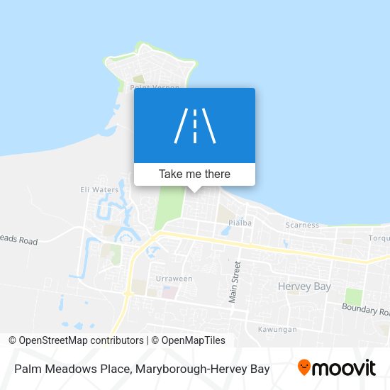 Palm Meadows Place map