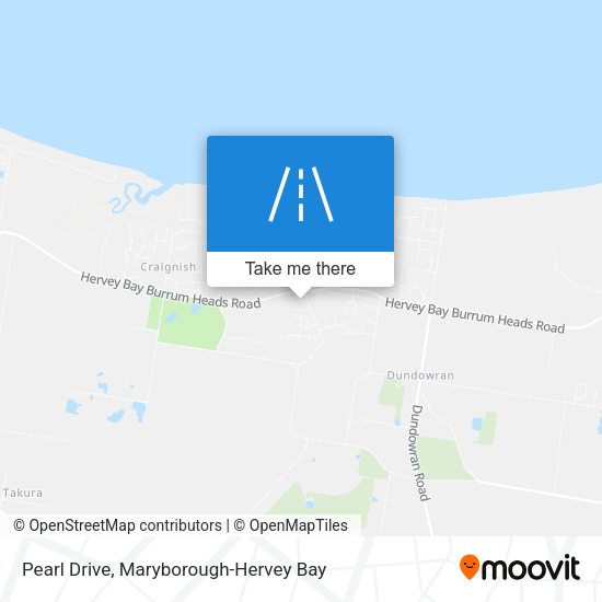 Pearl Drive map
